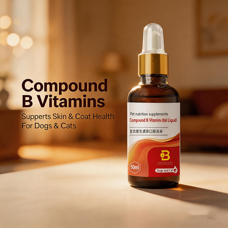 Advanced Pet Vitamin B Complex Oral Solution – Boosts Immunity & Vitality for Dogs and Cats